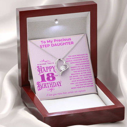 JGF Jewelry Gifts for Family Birthday 18 Year Old Girl Step Daughter