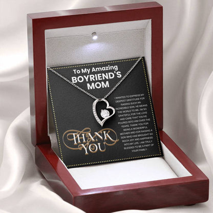 JGF Jewelry Gifts for Family Thank You For Being Awesome Gifts for Boyfriend's Mom