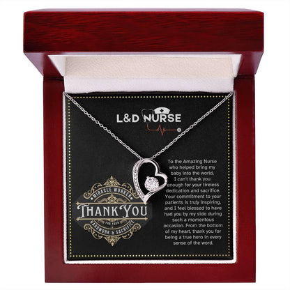 JGF Jewelry Gifts for Family L&D Nurse Thank You Gifts