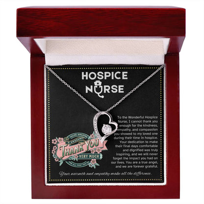 JGF Jewelry Gifts for Family Registered Nurse RN Hospice Nurse Thank You Necklace Gifts