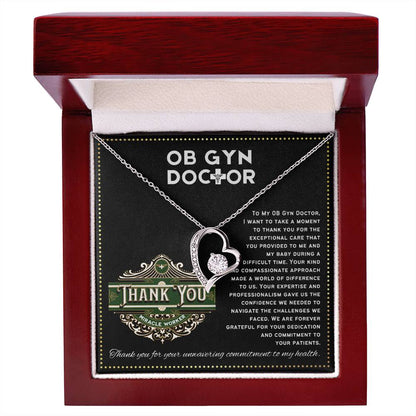 JGF Jewelry Gifts for Family ObGyn Doctor Appreciation Thank You for Women