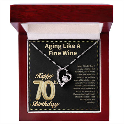 JGF Jewelry Gifts for Family 70th Birthday Gifts for Women Jewelry