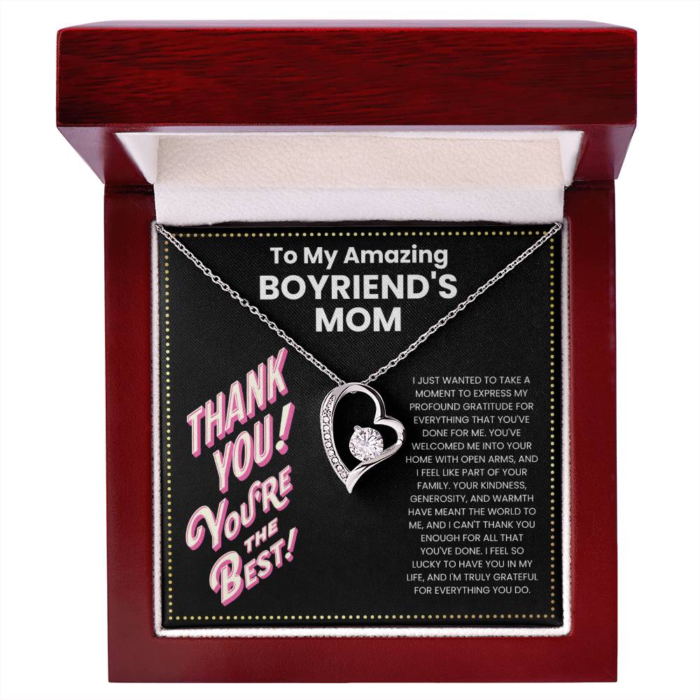 JGF Jewelry Gifts for Family Thank You Gifts For Family of My Boyfriend