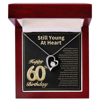 JGF Jewelry Gifts for Family Happy 60th Birthday Card  for Women
