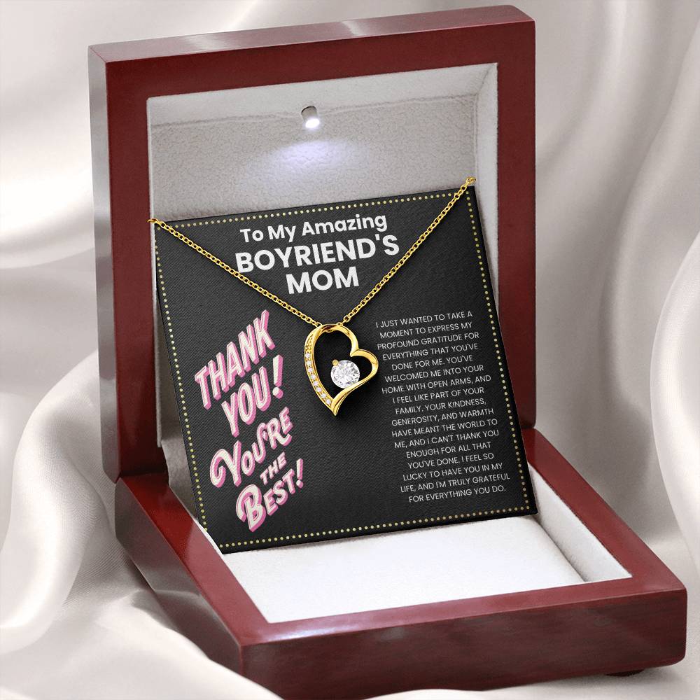 JGF Jewelry Gifts for Family Thank You Gifts For Family of My Boyfriend