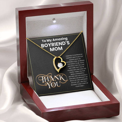 JGF Jewelry Gifts for Family Thank You For Being Awesome Gifts for Boyfriend's Mom