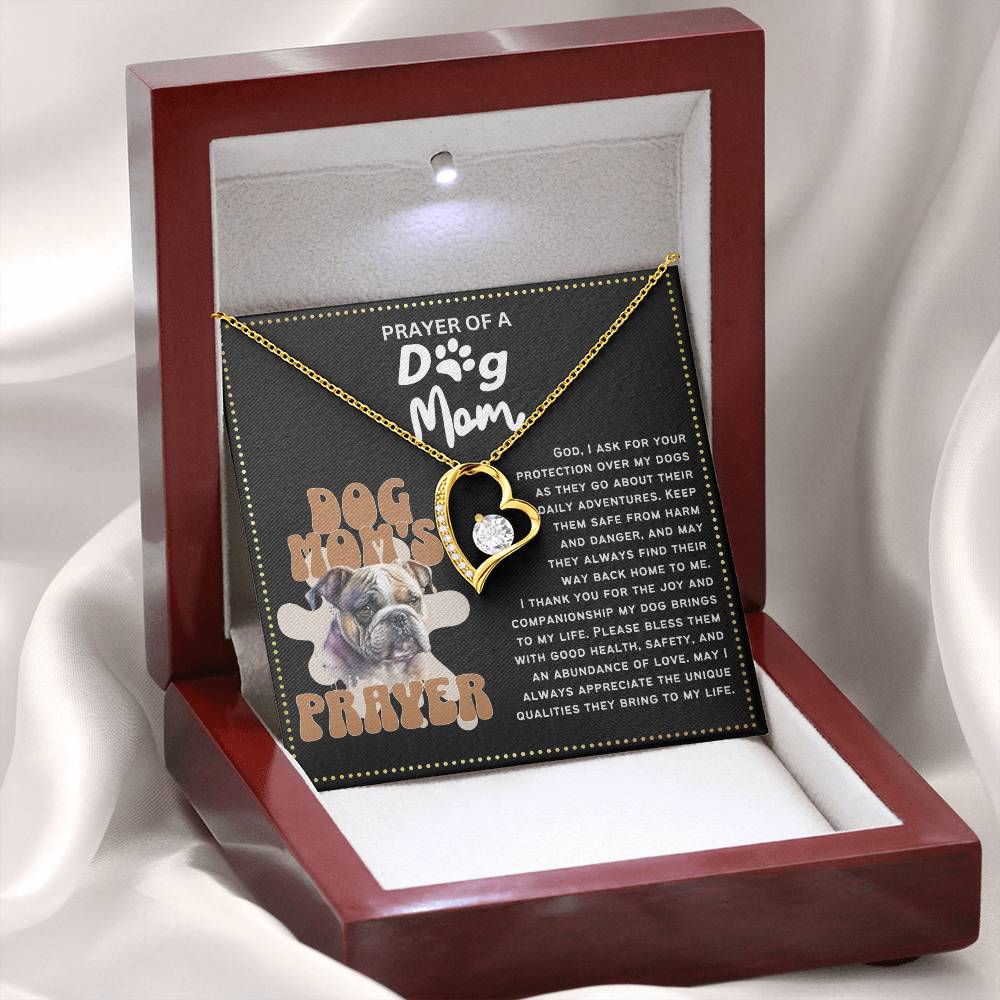 JGF Jewelry Gifts for Family Prayer for Dog Lover Mom Necklace for Women