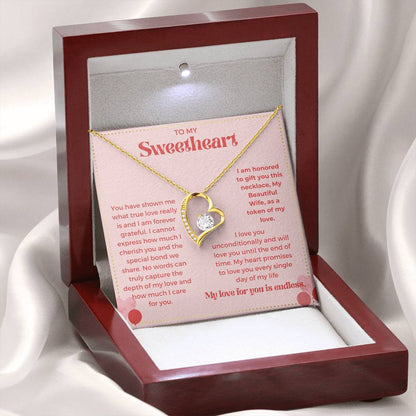 JGF Jewelry Gifts for Family To My Beautiful Future Wife Necklace