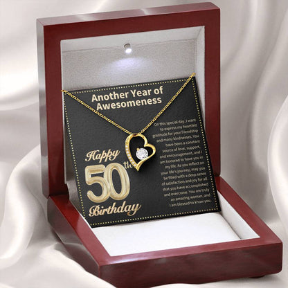 JGF Jewelry Gifts for Family 50th Birthday Gifts for Women Ideas