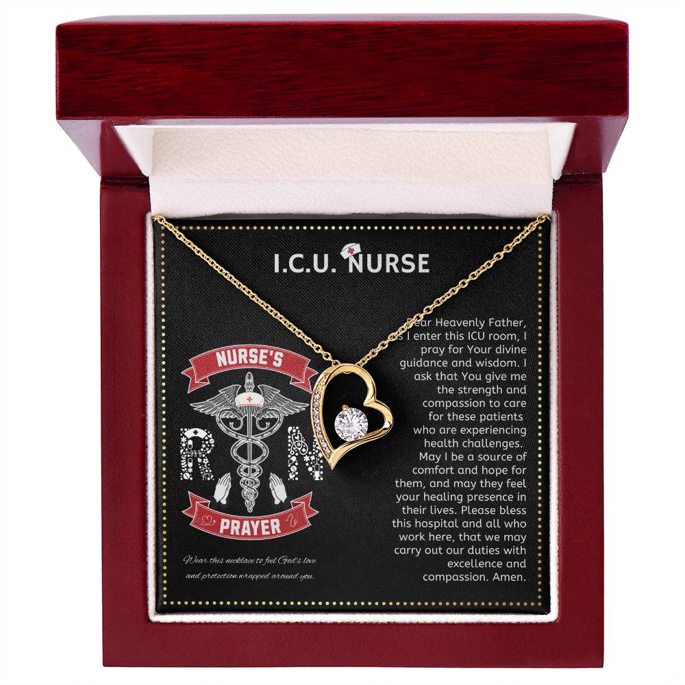 JGF Jewelry Gifts for Family | ICU Nurse Gifts | Nurse Necklace For Women Sterling Silver