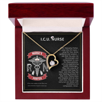 JGF Jewelry Gifts for Family | ICU Nurse Gifts | Nurse Necklace For Women Sterling Silver