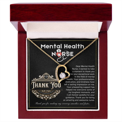 JGF Jewelry Gifts for Family Mental Health Thank You Card For Nurse