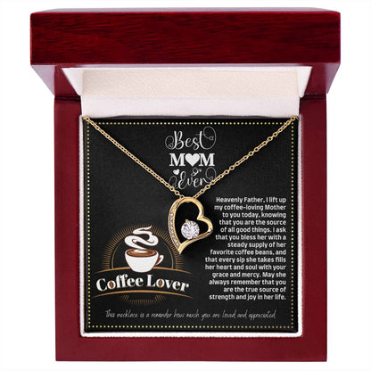 JGF Jewelry Gifts for Family Mom Birthday Gifts From Daughter Coffee I Love You Mom