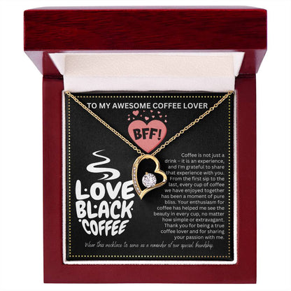 JGF Jewelry Gifts for Family To My Amazing Coffee Lover BFF Bestie Friend