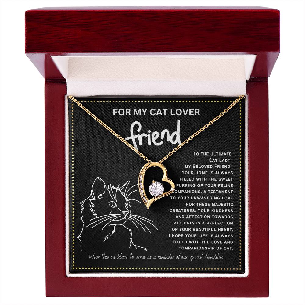 JGF Jewelry Gifts for Family Cat Lover Woman Friend on Friendship Day