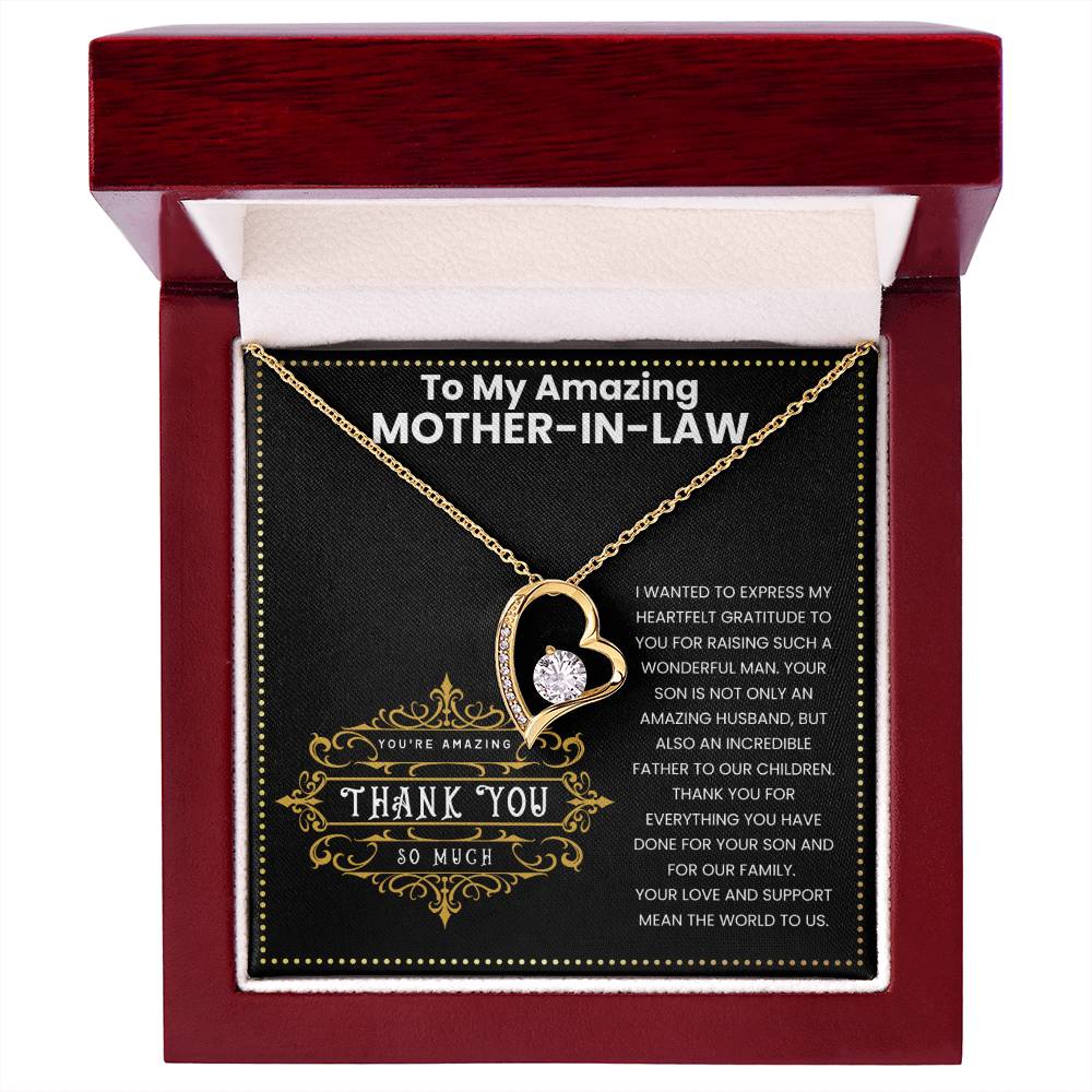 JGF Jewelry Gifts for Family Thank You Gifts For My Mother-In-Law