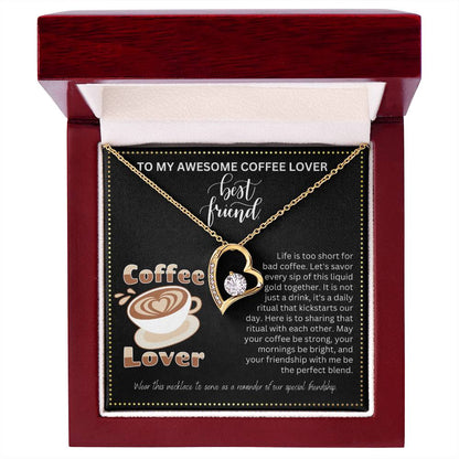 JGF Jewelry Gifts for Family No Coffee No Workee for BFF Bestie Friend