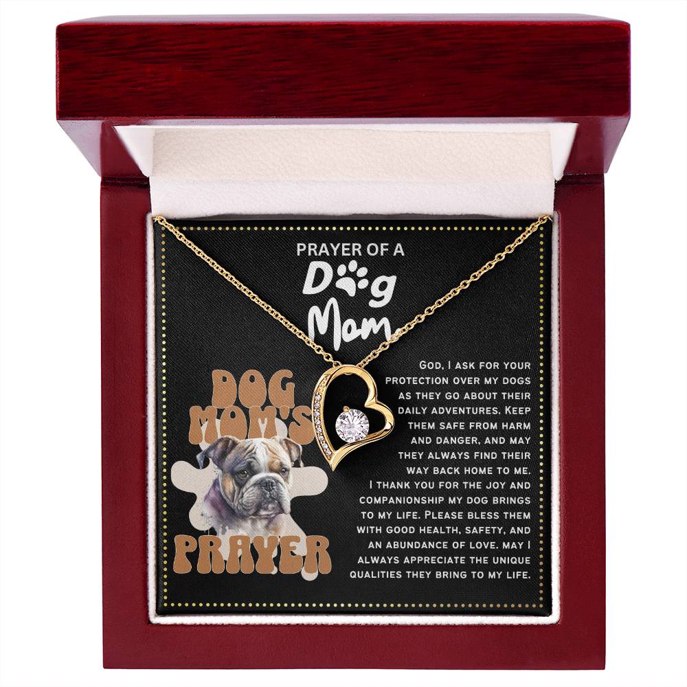 JGF Jewelry Gifts for Family Prayer for Dog Lover Mom Necklace for Women