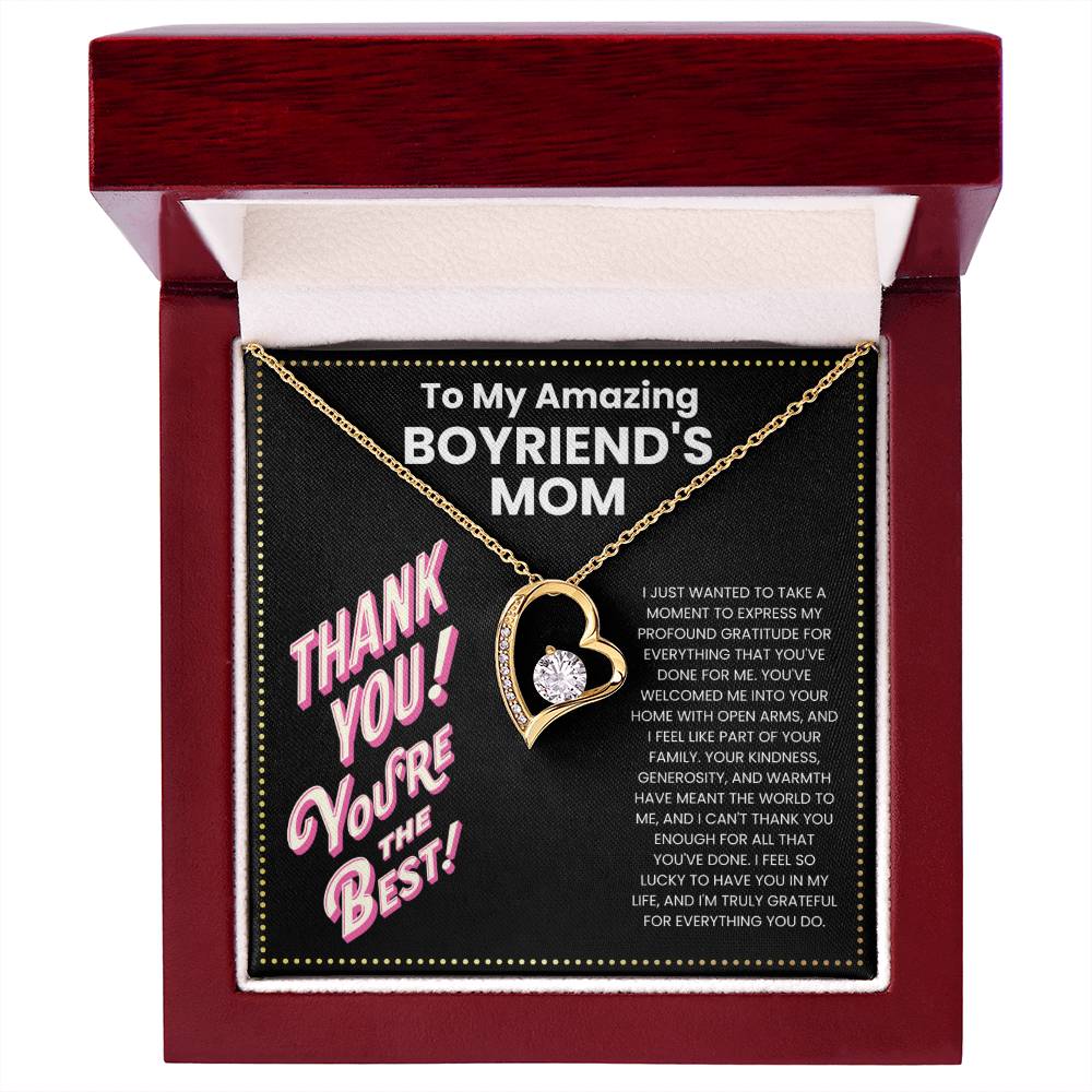 JGF Jewelry Gifts for Family Thank You Gifts For Family of My Boyfriend