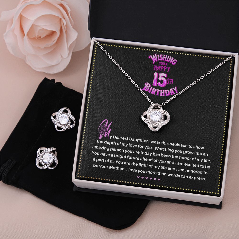 JGF Jewelry Gifts for Family | Quinceanera Cards For 15th Birthday | 15 Year Old Girl Birthday Gift Ideas