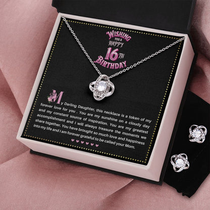 JGF Jewelry Gifts for Family | Birthday Gifts For 16 Year Old Girls Sweet Sixteen | 16th Birthday Gifts For Girls Necklace