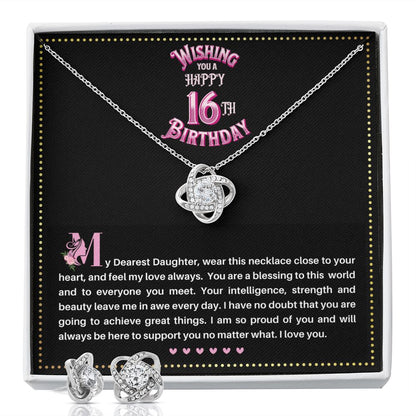 JGF Jewelry Gifts for Family | Sweet 16 Girls Birthday Gift Ideas For 16th Birthday | Gifts For 16 Year Old Girl Friend Necklace