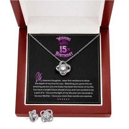 JGF Jewelry Gifts for Family | Quinceanera Cards For 15th Birthday | 15 Year Old Girl Birthday Gift Ideas