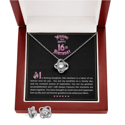 JGF Jewelry Gifts for Family | Birthday Gifts For 16 Year Old Girls Sweet Sixteen | 16th Birthday Gifts For Girls Necklace