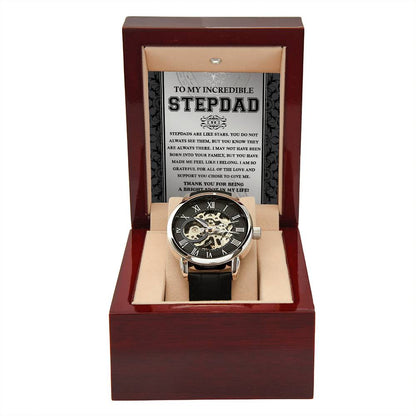 Stepdad-A Bright Spot-Metal Chronograph Watch