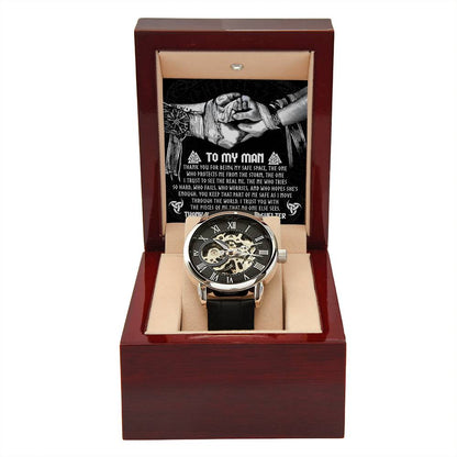 To My Man-My Shelter-Watch