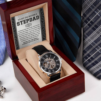 Stepdad-A Bright Spot-Metal Chronograph Watch