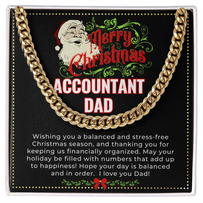JGF Jewelry Gifts for Family | Dad Gifts Accountant | Really Awesome Christmas Necklace Gifts Ideas  For Daddy
