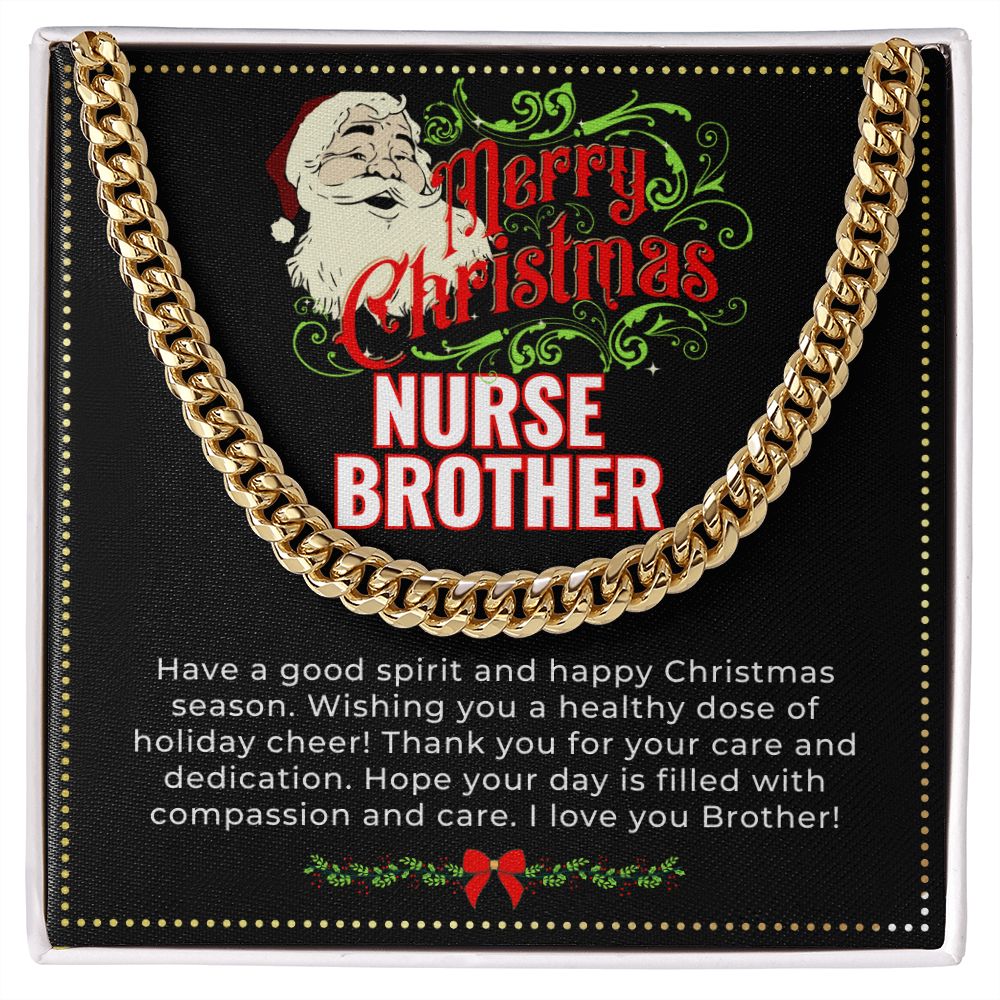 JGF Jewelry Gifts for Family | My Favorite Big Brother Is A Nurse | Christmas Gifts Presents For Adult Brother