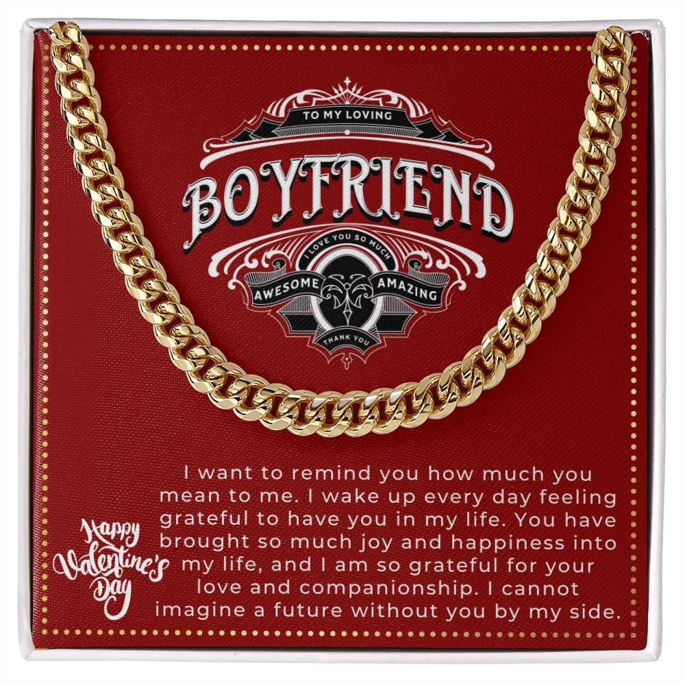 JGF Jewelry Gifts for Family Valentines Day Card For Boyfriend