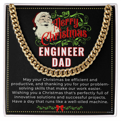 JGF Jewelry Gifts for Family | My Dad Is An Electrical Engineer | Xmas Christmas Gifts For Daddy From Daughter And Son