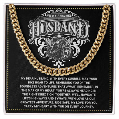 JGF Jewelry Gifts for Family Motorbike Husband Gifts 50th Birthday For Him