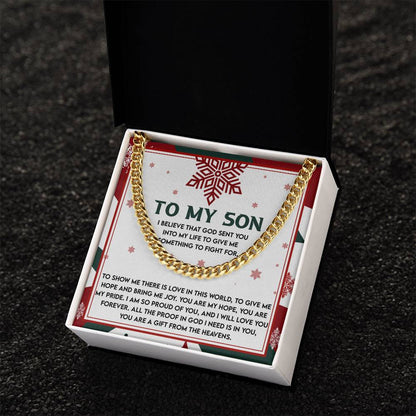 Son-To Fight For-Cuban Chain