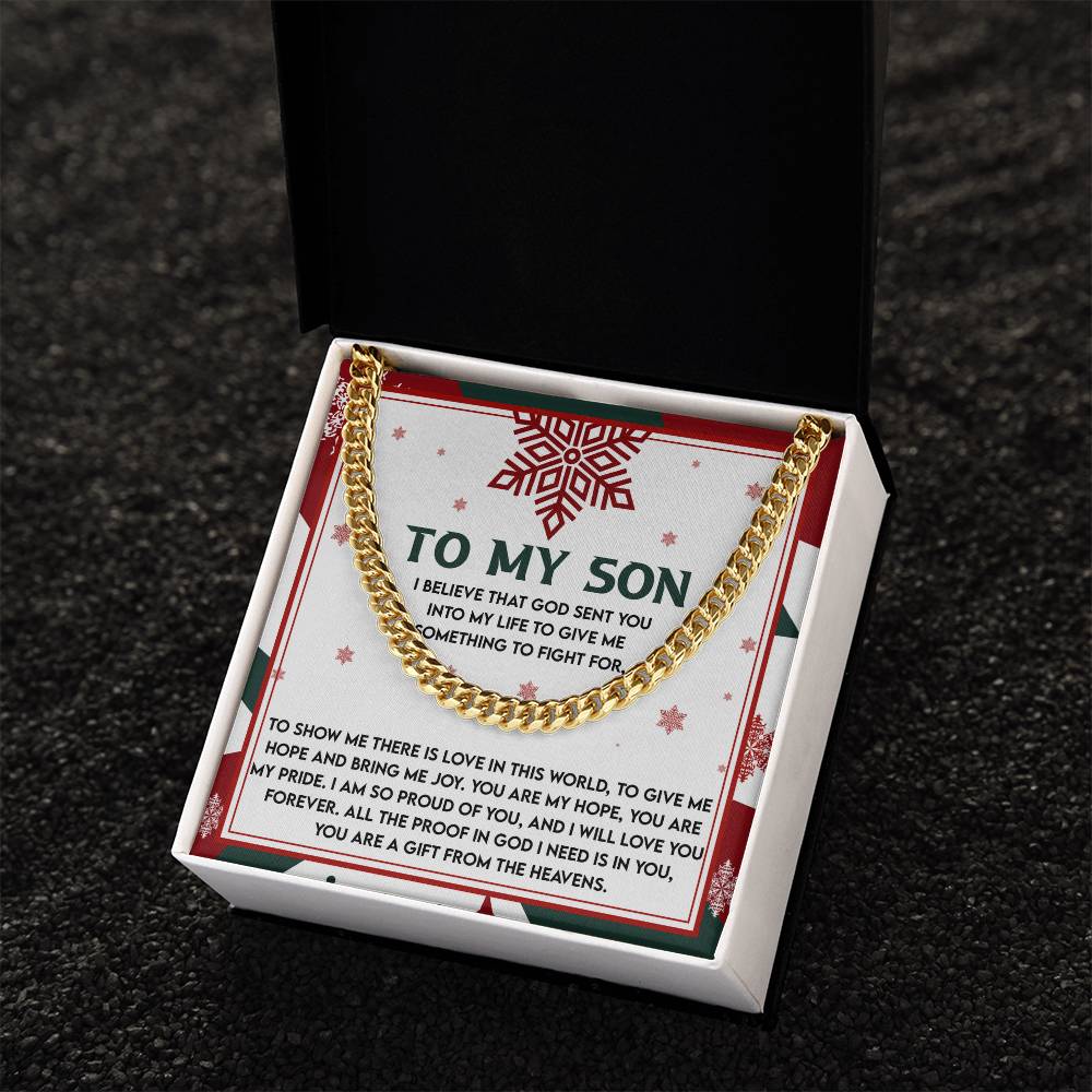 Son-To Fight For-Cuban Chain