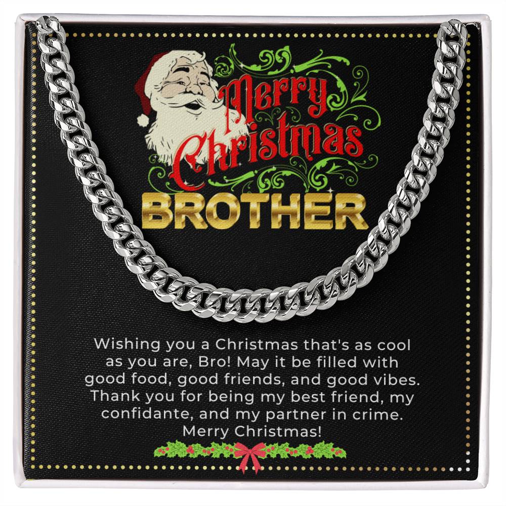 JGF Jewelry Gifts for Family | My Favorite Brother Gave Me This Cuban Necklace
