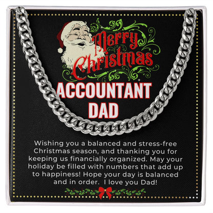 JGF Jewelry Gifts for Family | Dad Gifts Accountant | Really Awesome Christmas Necklace Gifts Ideas  For Daddy