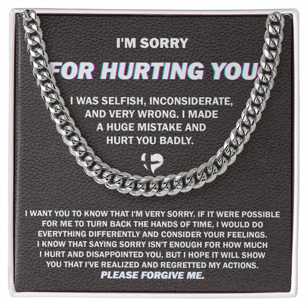 Sorry-Hurt You Badly-Cuban Chain
