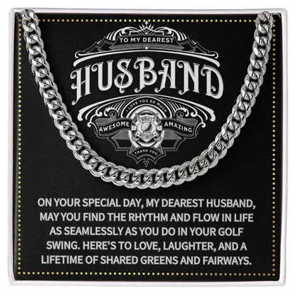 JGF Jewelry Gifts for Family Husband Golf Gifts 50th Birthday Gift Ideas
