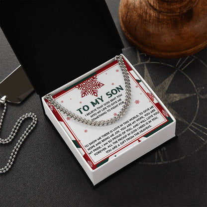 Son-To Fight For-Cuban Chain