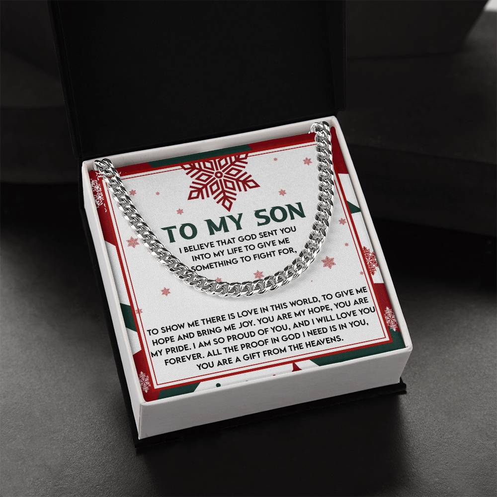 Son-To Fight For-Cuban Chain