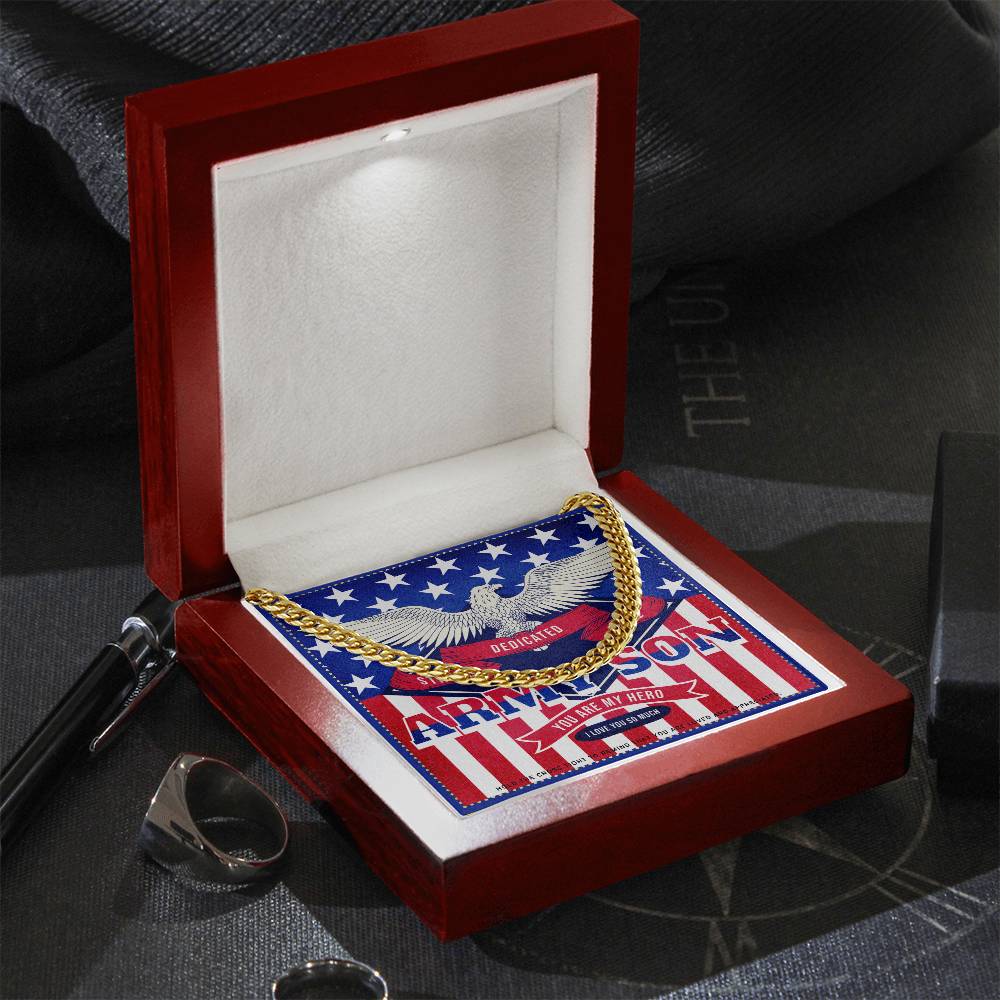 18 JGF Jewelry Gifts for Family US Army Son Gifts From Mom