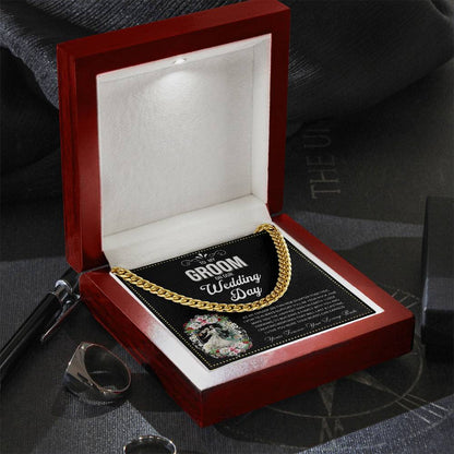 JGF Jewelry Gifts for Family | To My Groom On Our Wedding Day Gift Bag