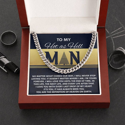 My Man-Heaven On Earth- Cuban Chain