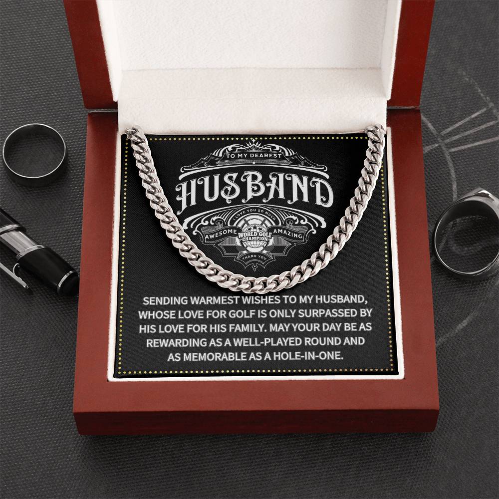 JGF Jewelry Gifts for Family Husband Golf Gifts 50 Plus Birthday For Men