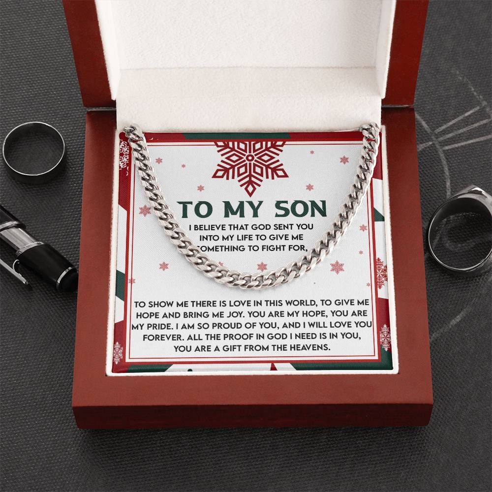 Son-To Fight For-Cuban Chain