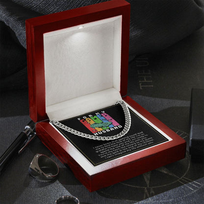 JGF Jewelry Gifts for Family | To My Husband On Our Wedding Day Gift | Gamer Husband Birthday Gift Ideas